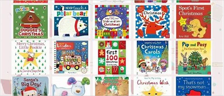 Christmas books for babies